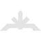 Ekena Millwork Vanguard Architectural Grade PVC Gable Bracket, 60"W x 30"H x 2"D x 6"F, 12/12 Pitch GBP060X30X0206VAN00 - alternate 5
